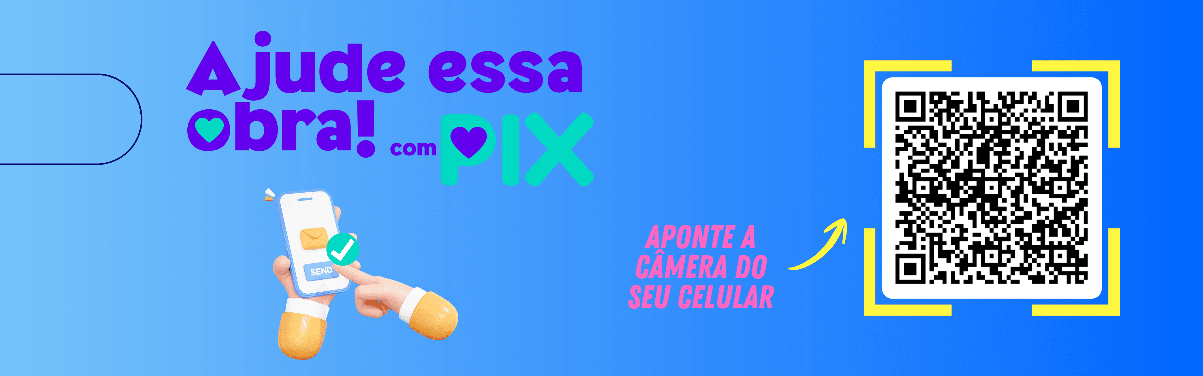 Ajude essa obra com Pix