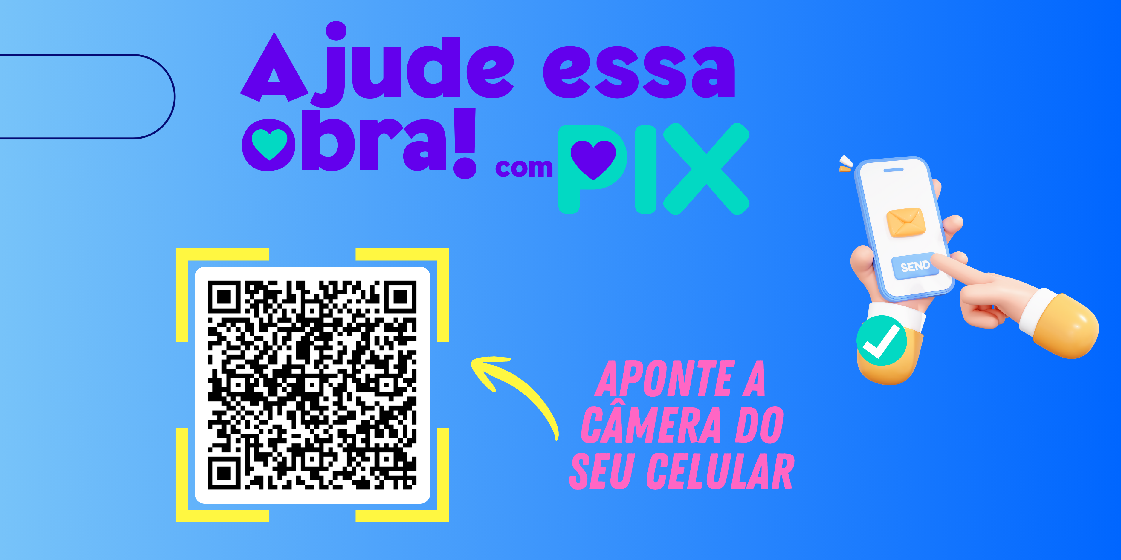 Ajude essa obra com Pix